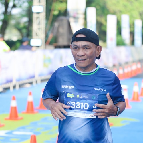 Race photo from BOGORUN 2026