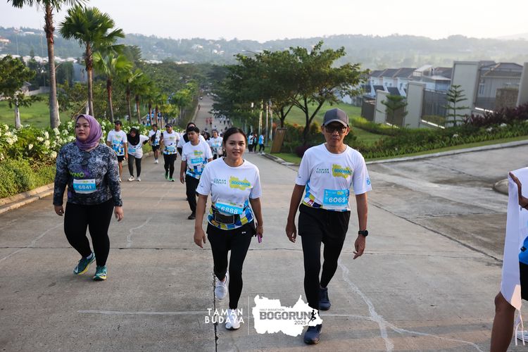 Race photo from Taman Budaya x BOGORUN 2025
