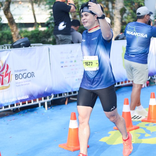 Race photo from BOGORUN 2026