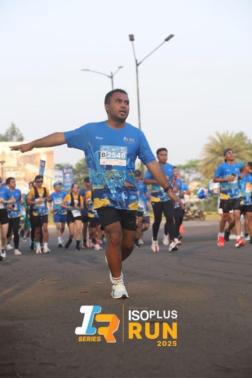 Race photo from ISOPLUS RUN 2025 - JAKARTA