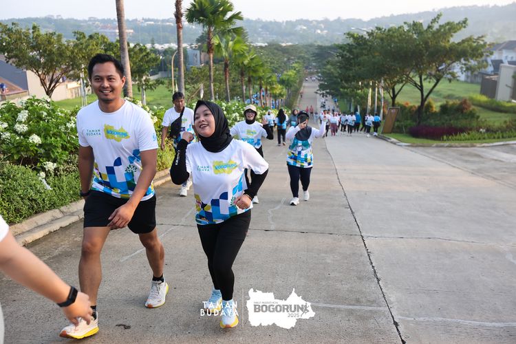 Race photo from Taman Budaya x BOGORUN 2025