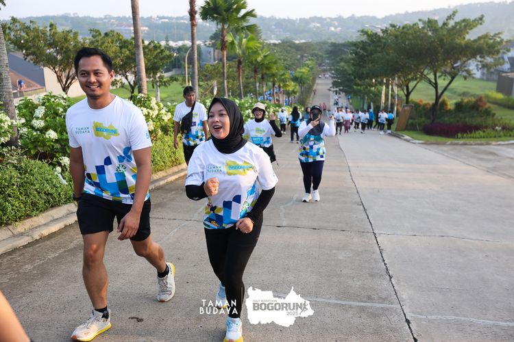 Race photo from Taman Budaya x BOGORUN 2025