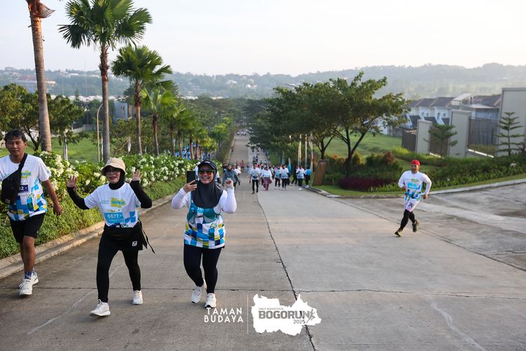 Race photo from Taman Budaya x BOGORUN 2025