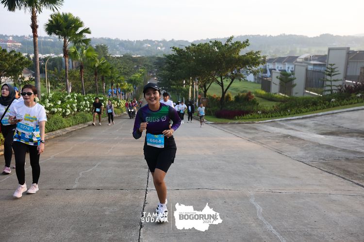 Race photo from Taman Budaya x BOGORUN 2025