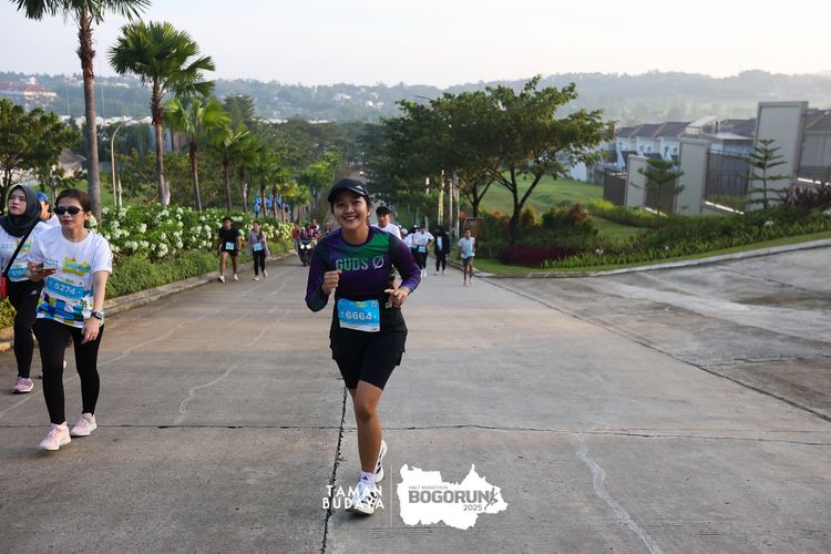 Race photo from Taman Budaya x BOGORUN 2025
