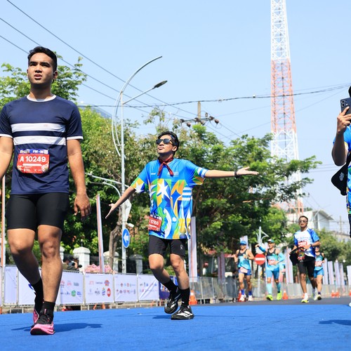 Race photo from SURABAYA ISOPLUS MARATHON 2026