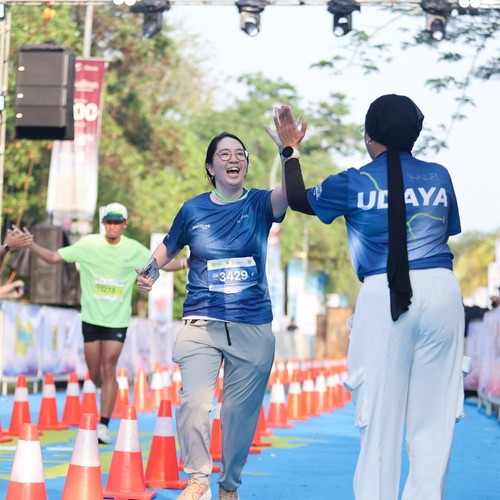 Race photo from BOGORUN 2026