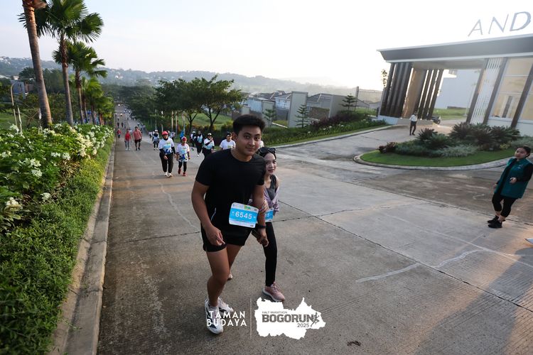 Race photo from Taman Budaya x BOGORUN 2025