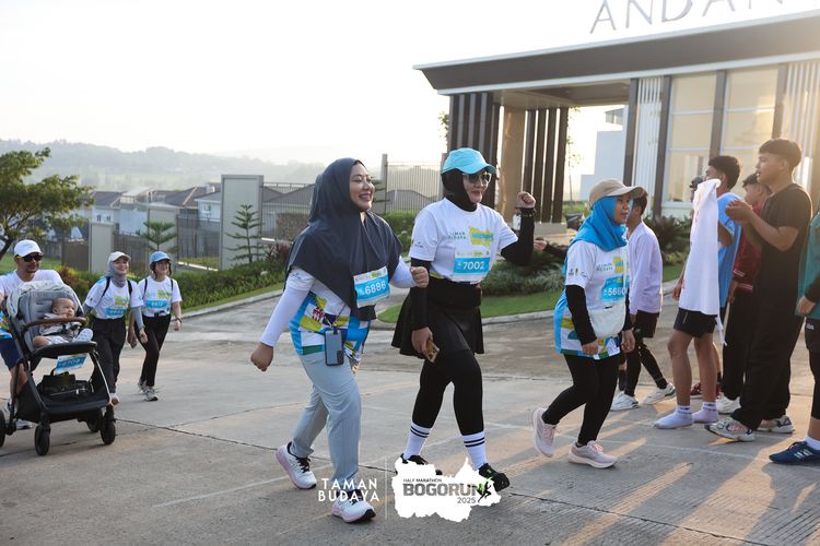 Race photo from Taman Budaya x BOGORUN 2025