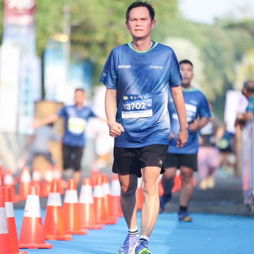 Race photo from BOGORUN 2026