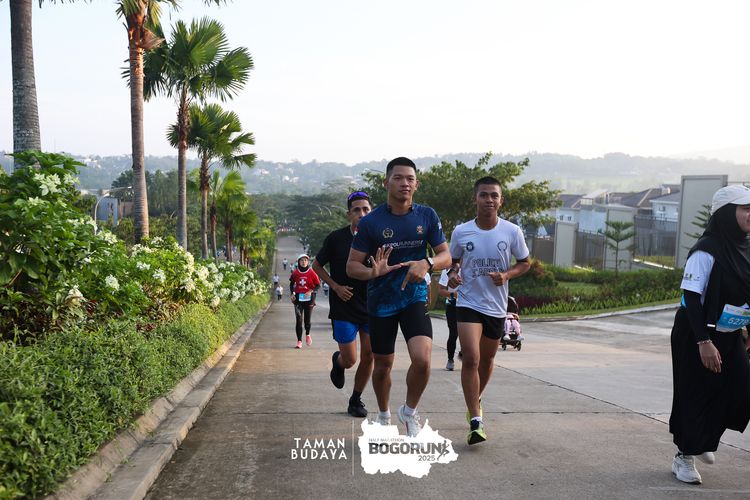 Race photo from Taman Budaya x BOGORUN 2025