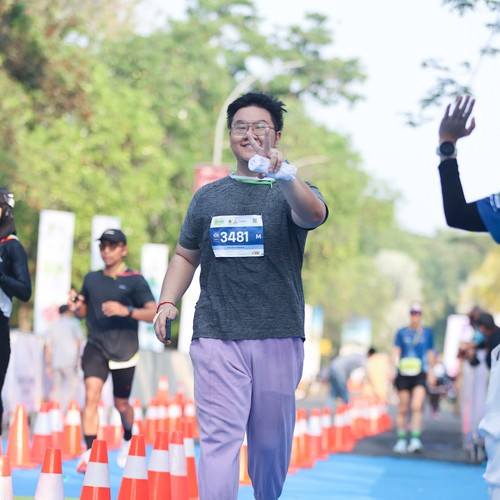 Race photo from BOGORUN 2026