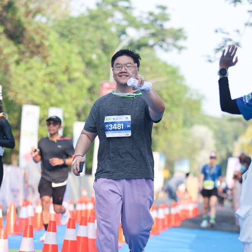 Race photo from BOGORUN 2026