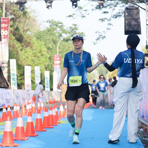 Race photo from BOGORUN 2026