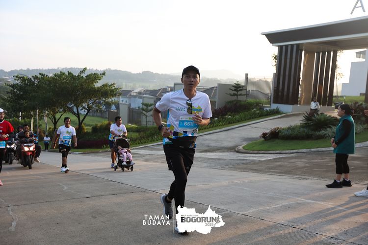 Race photo from Taman Budaya x BOGORUN 2025