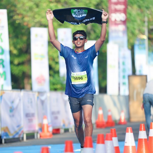 Race photo from BOGORUN 2026