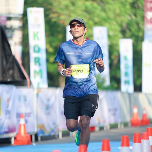 Race photo from BOGORUN 2026