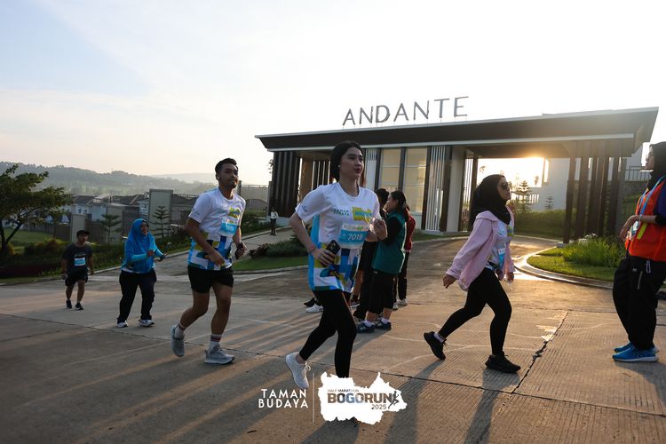 Race photo from Taman Budaya x BOGORUN 2025