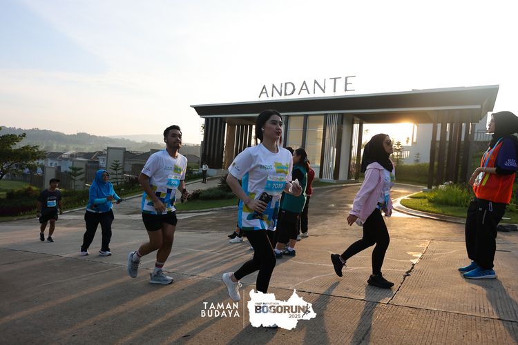 Race photo from Taman Budaya x BOGORUN 2025
