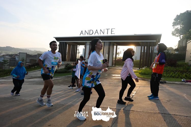 Race photo from Taman Budaya x BOGORUN 2025
