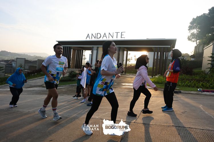 Race photo from Taman Budaya x BOGORUN 2025