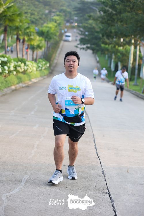 Race photo from Taman Budaya x BOGORUN 2025