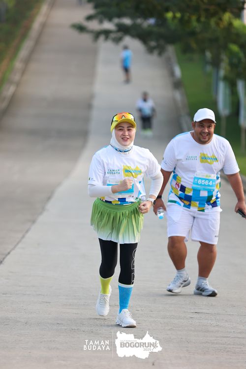 Race photo from Taman Budaya x BOGORUN 2025