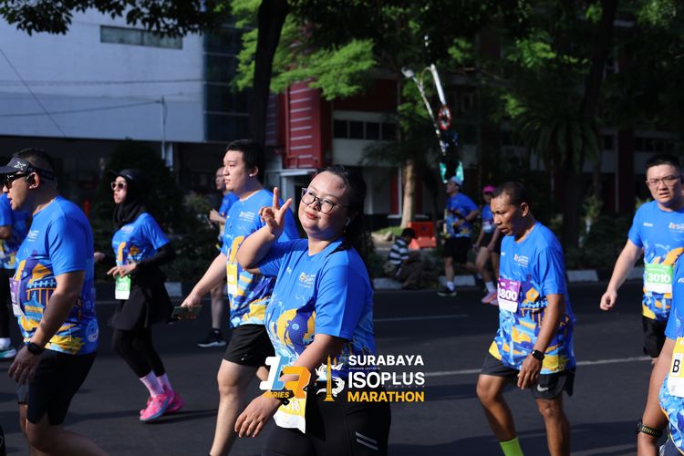 Race photo from SURABAYA ISOPLUS MARATHON 2025