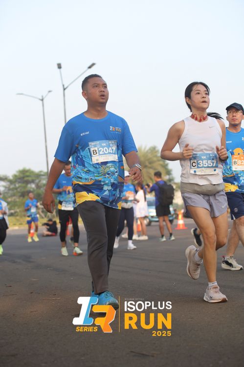 Race photo from ISOPLUS RUN 2025 - JAKARTA