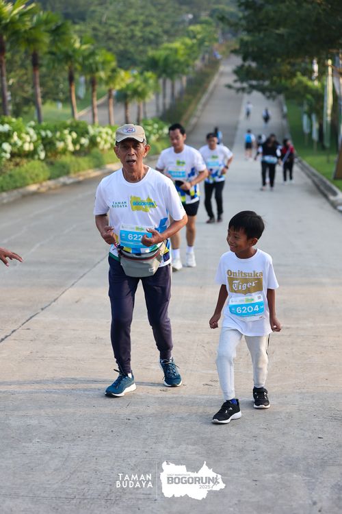 Race photo from Taman Budaya x BOGORUN 2025