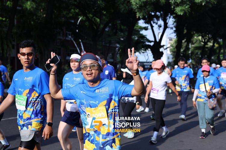 Race photo from SURABAYA ISOPLUS MARATHON 2025