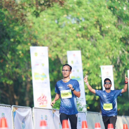 Race photo from BOGORUN 2026