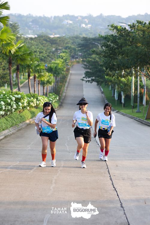 Race photo from Taman Budaya x BOGORUN 2025