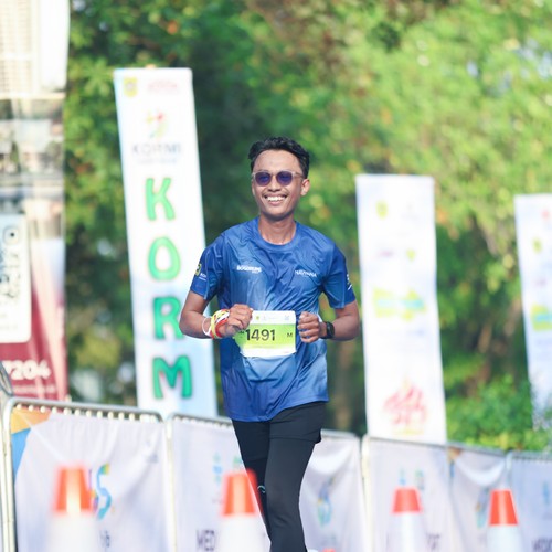Race photo from BOGORUN 2026