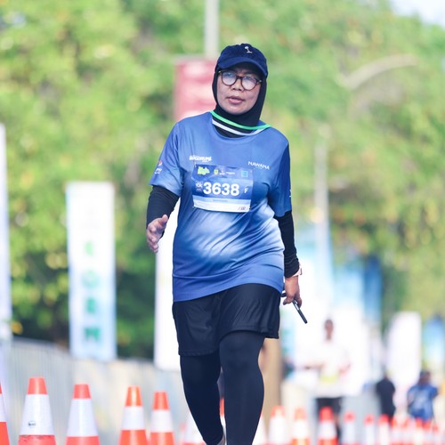 Race photo from BOGORUN 2026