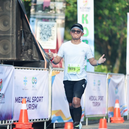 Race photo from BOGORUN 2026
