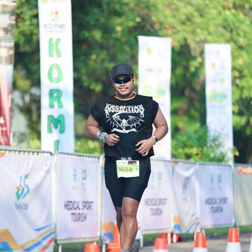 Race photo from BOGORUN 2026