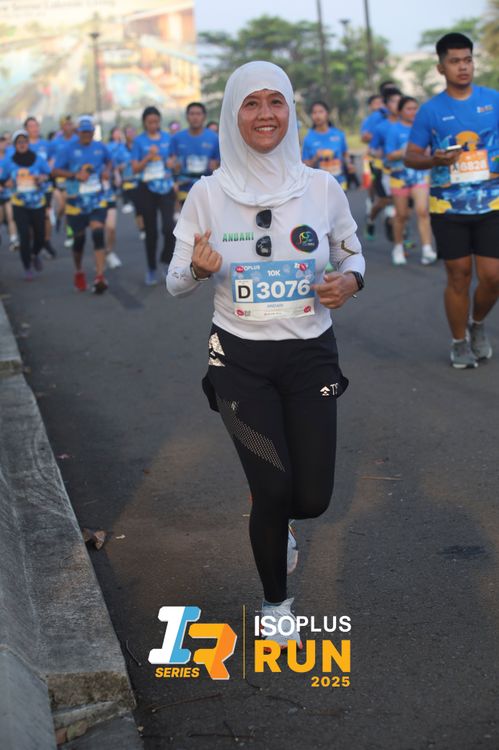 Race photo from ISOPLUS RUN 2025 - JAKARTA