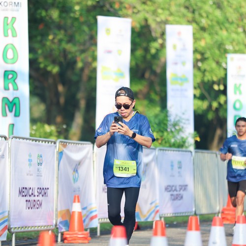Race photo from BOGORUN 2026