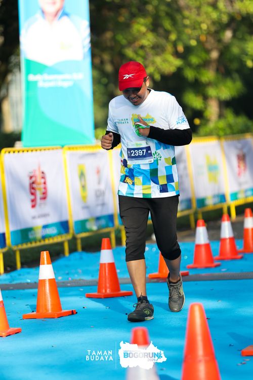 Race photo from Taman Budaya x BOGORUN 2025