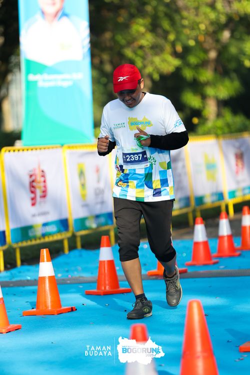Race photo from Taman Budaya x BOGORUN 2025