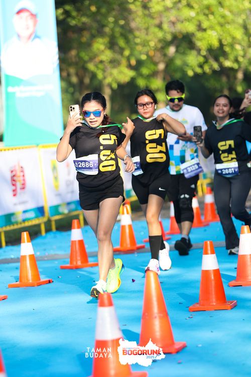 Race photo from Taman Budaya x BOGORUN 2025