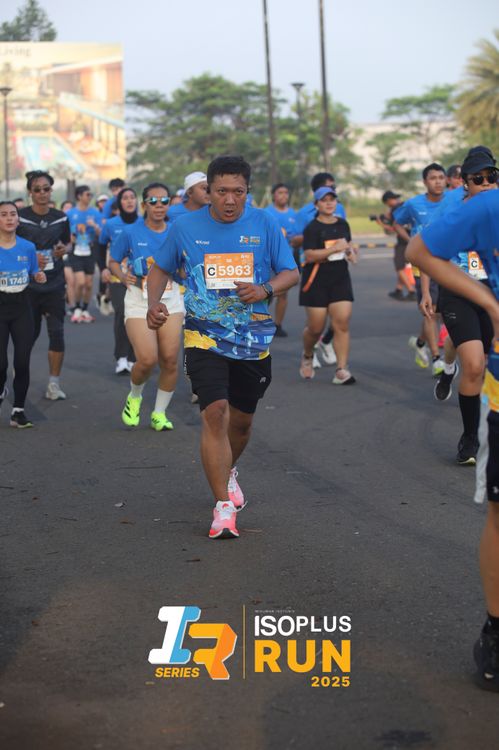 Race photo from ISOPLUS RUN 2025 - JAKARTA