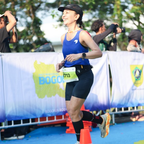 Race photo from BOGORUN 2026