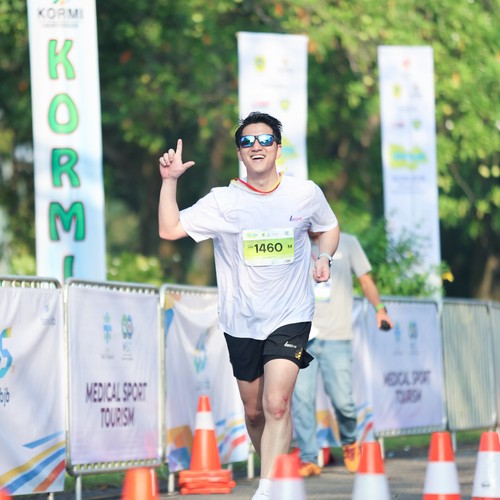 Race photo from BOGORUN 2026