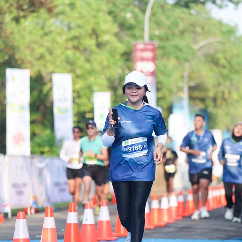 Race photo from BOGORUN 2026