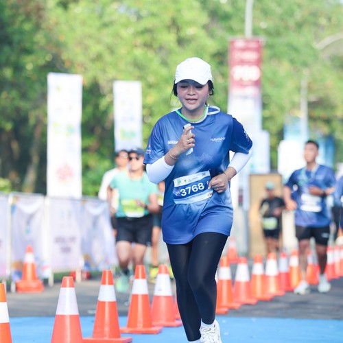 Race photo from BOGORUN 2026
