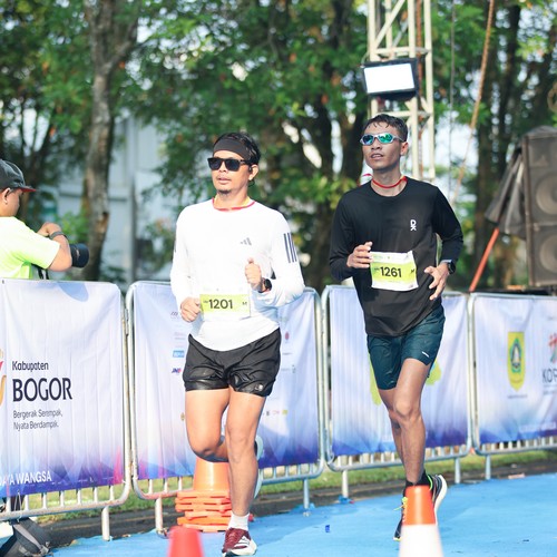 Race photo from BOGORUN 2026