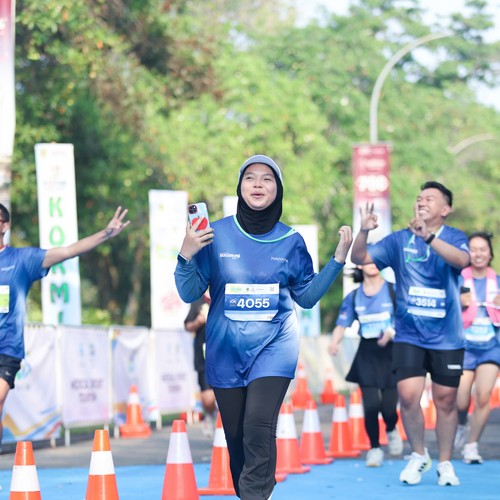 Race photo from BOGORUN 2026