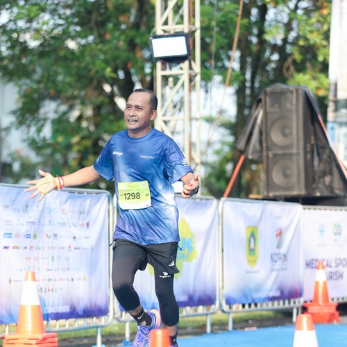 Race photo from BOGORUN 2026